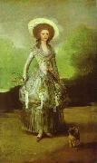 The Marquesa de Pontejos Francisco Jose de Goya